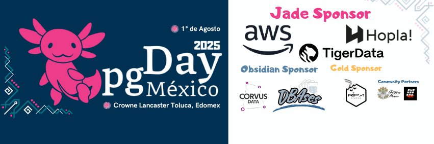 PGDay México banner