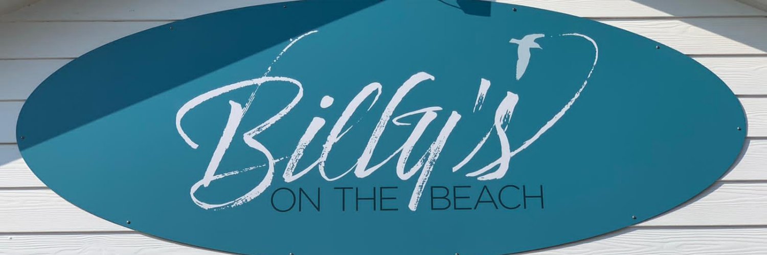 Billys on the Beach banner