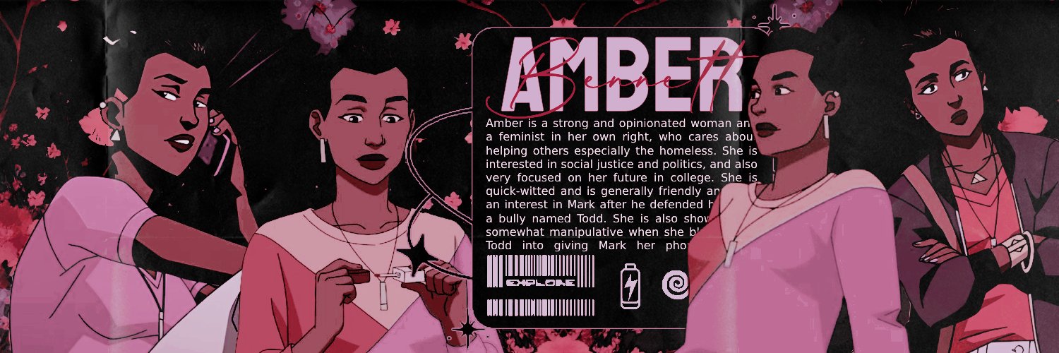 A m b e r⋆˚࿔'s banner