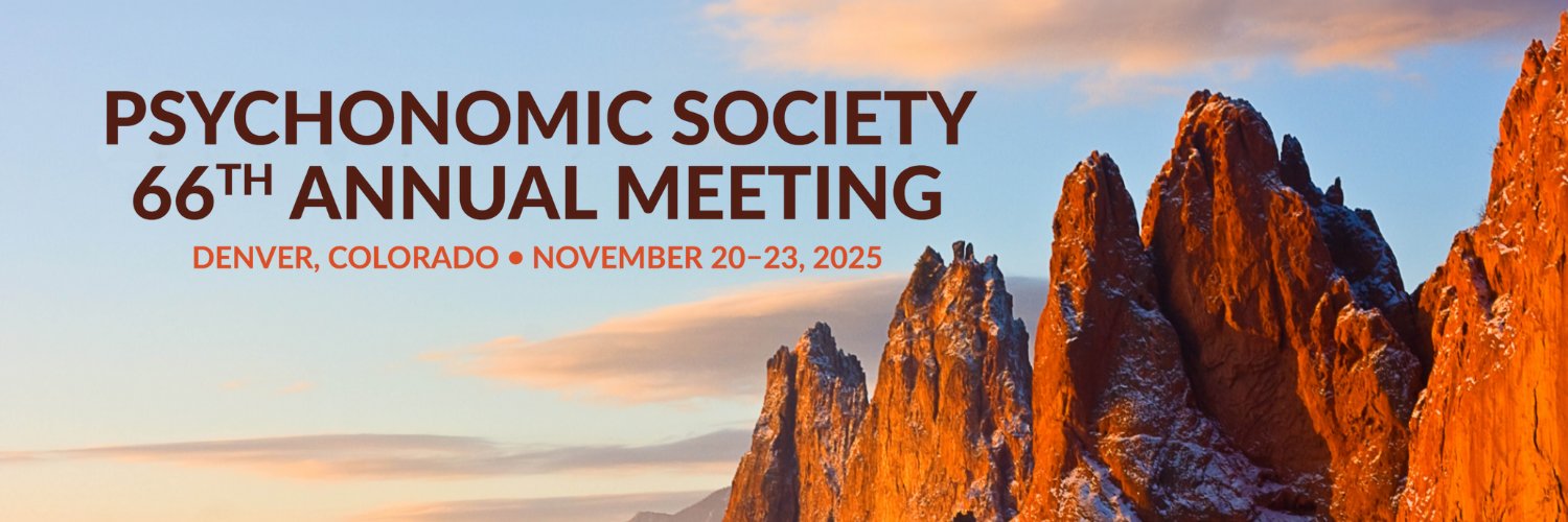 Psychonomic Society's banner