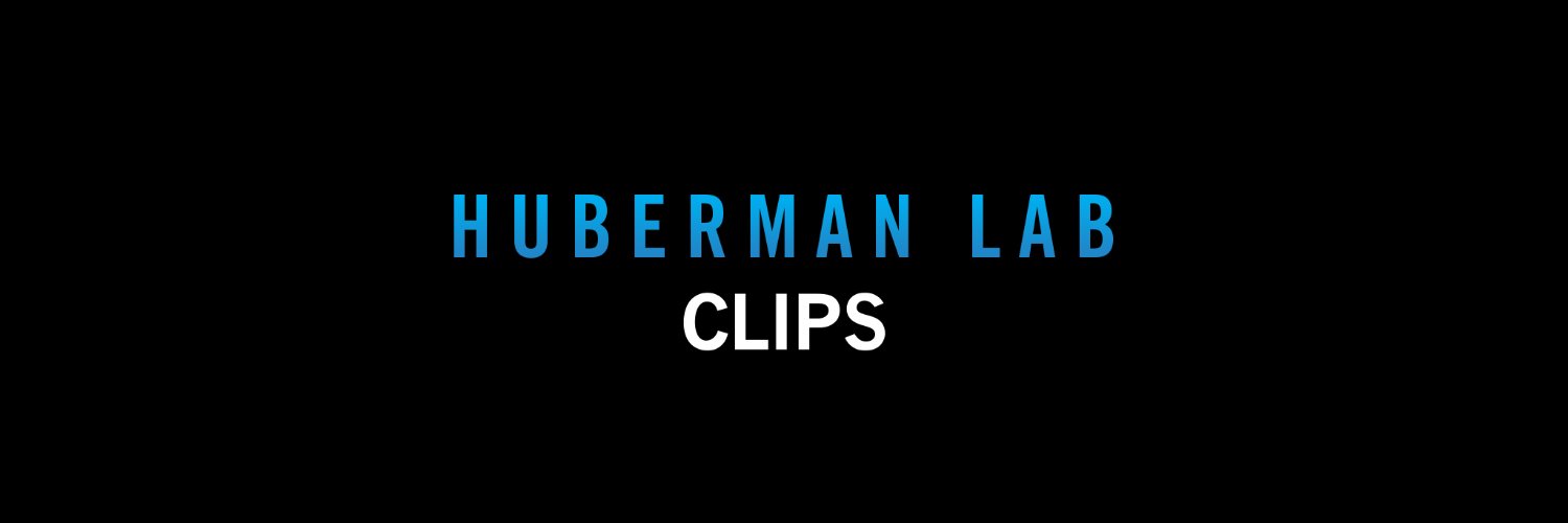 Huberman Lab Clips banner