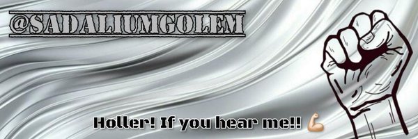 SADALIUMGOLEM Profile Banner