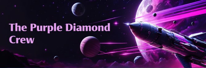 Purple Diamond Crew banner