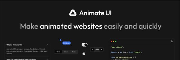 animate_ui Profile Banner