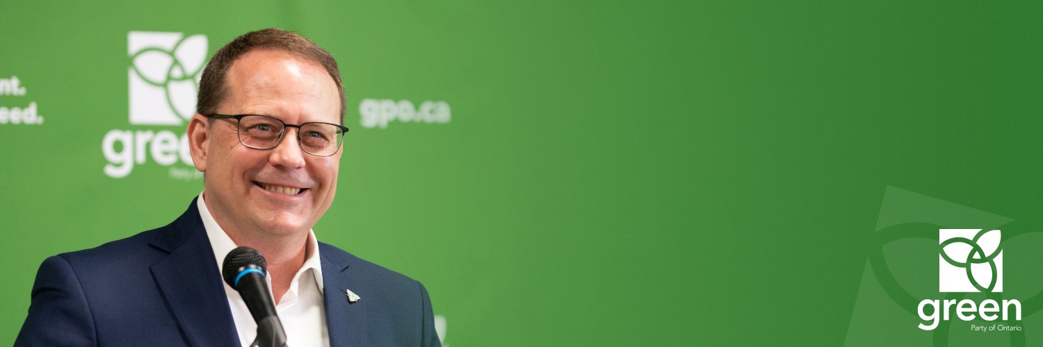 Mike Schreiner's banner