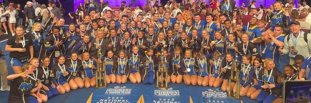 MOREHEAD STATE CHEER banner