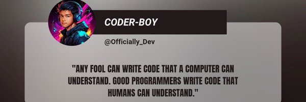 Officially_Dev_ Profile Banner