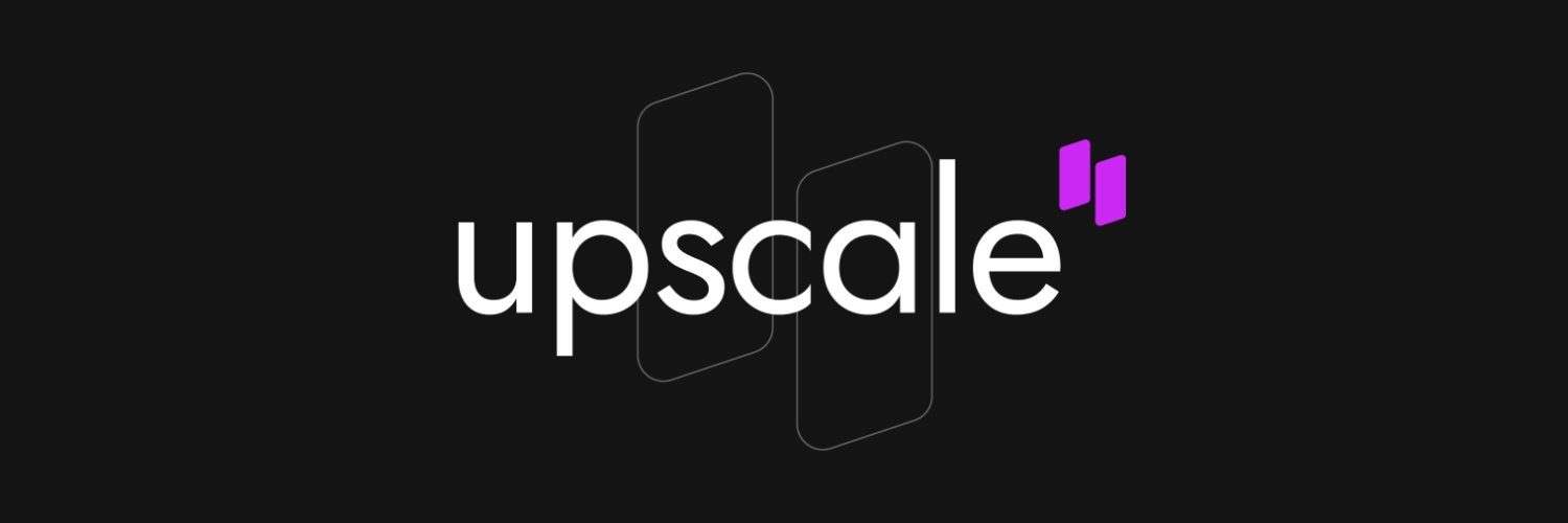 Upscale's banner