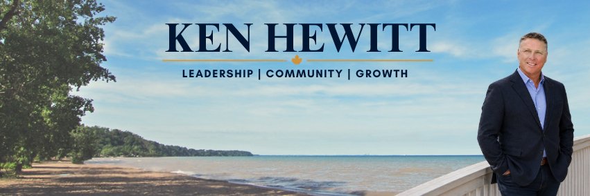 Ken Hewitt for Mayor of Norfolk banner