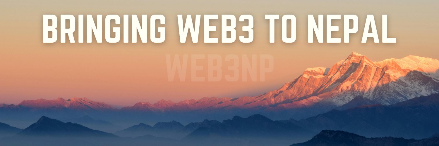 Web3 Nepal🇳🇵 banner