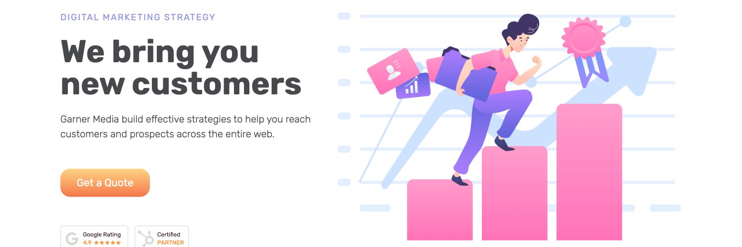 Garner Media banner