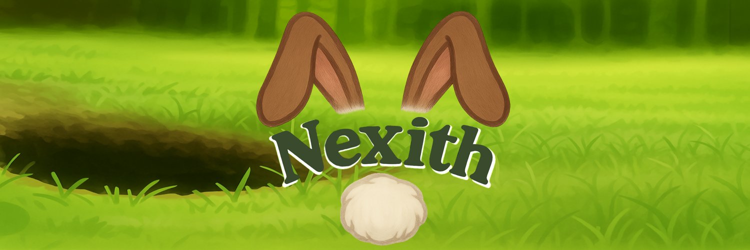 Nexith 🐰 VTuber banner