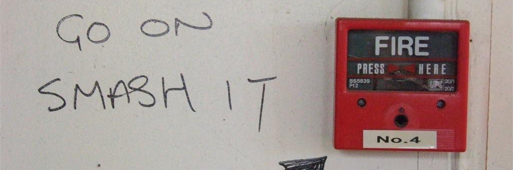 Frank Swain has left the building banner