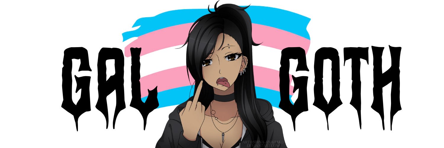 Gal Goth 🏳️‍⚧️🖤's banner