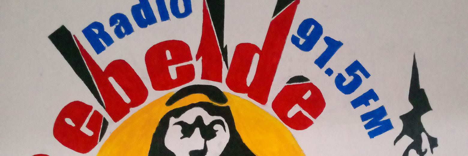 Radio Rebelde 91.5 fm banner