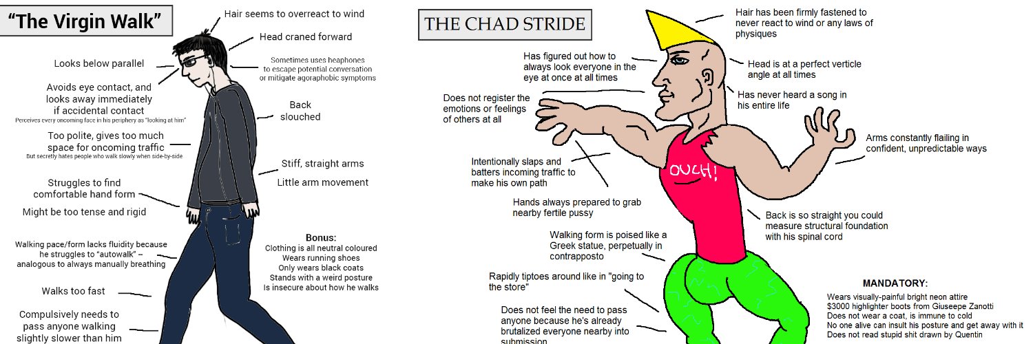 Virgin vs. Chad (@VirginVChad) / Posts / X