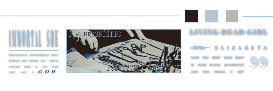 ‎ ‎ ‎ ‎ * ‎ ‎ SHE ‎ ‎ ‎ ‎┄ ‎ ‎ ‎ ‎ D͟E͟V͟I͟L͟. banner