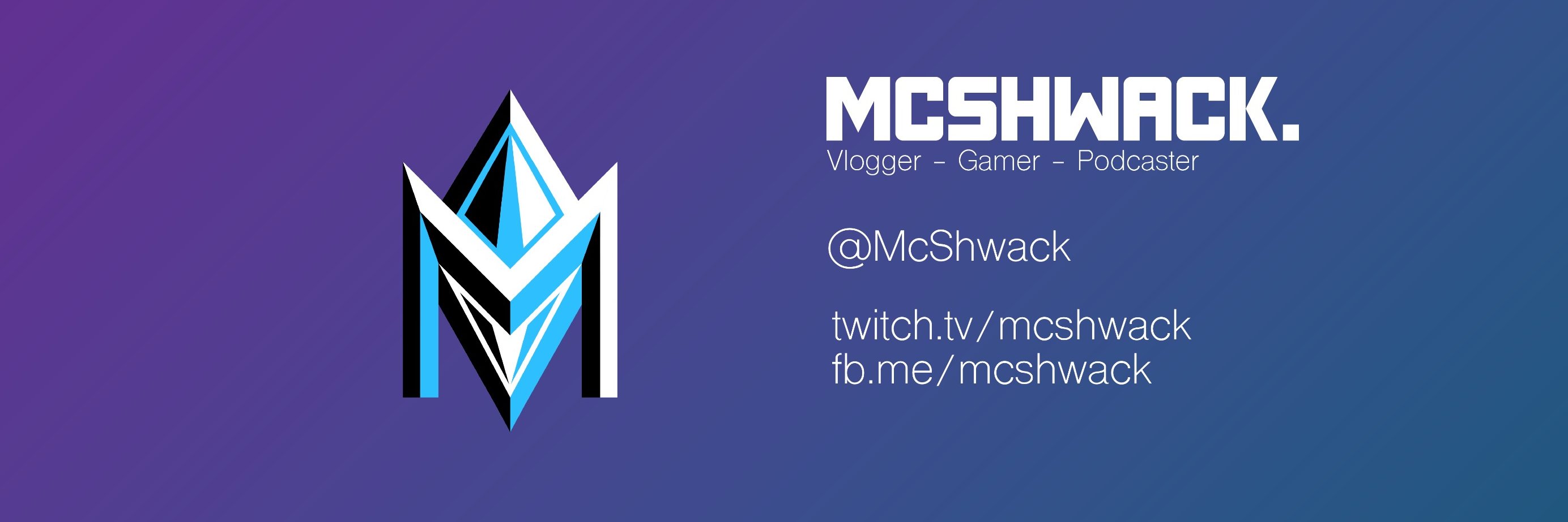 mcshwack's profile banner image