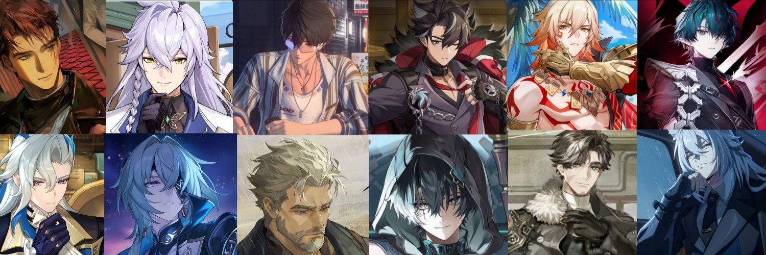 Daily Gacha Male Characters banner