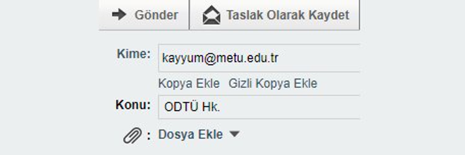 ODTÜ Hk.'s banner