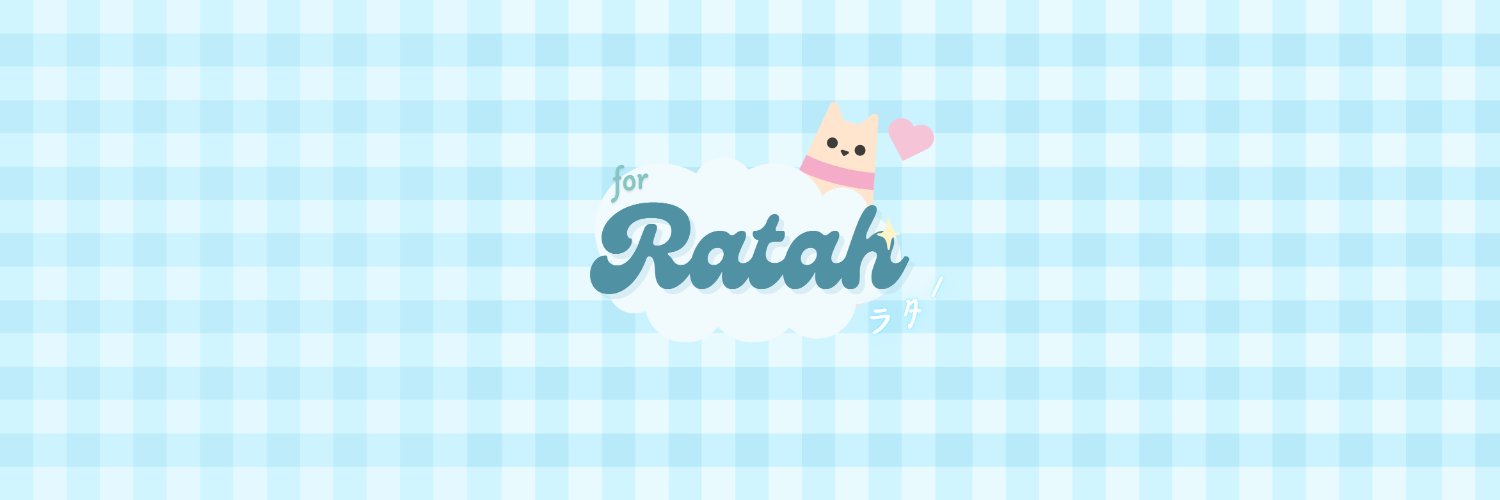— ForRatah 🩵 banner