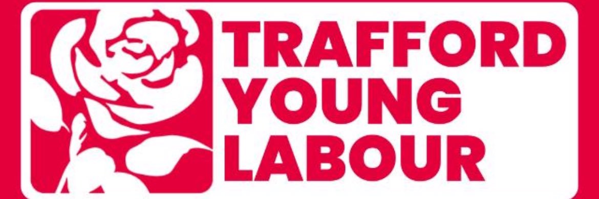 Trafford Young Labour's banner