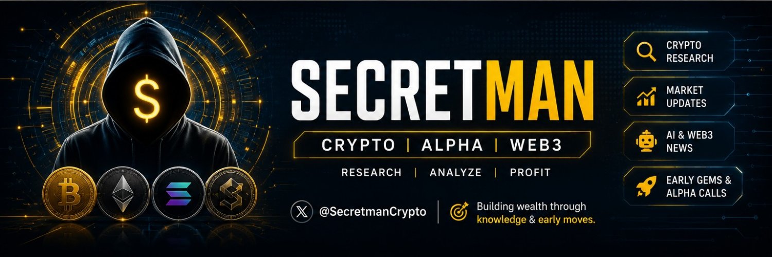 SecretmanCrypto's profile banner image