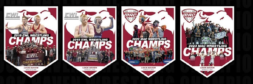 Lock Haven Wrestling's banner