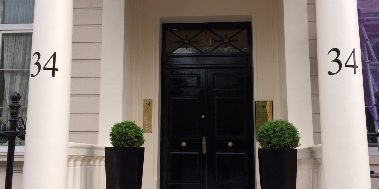 British-German Association (BGA) banner