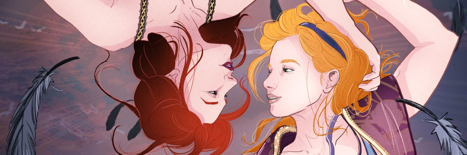 Alba Lnz — Working on Commissions! 🧡 banner