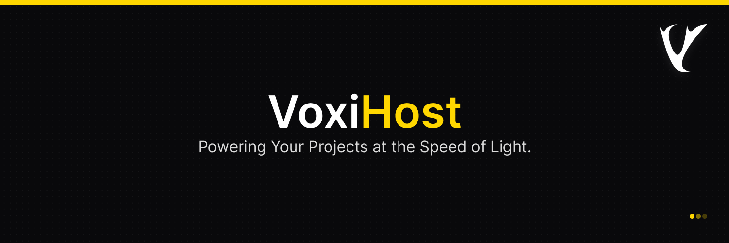 VoxiHost's profile banner image