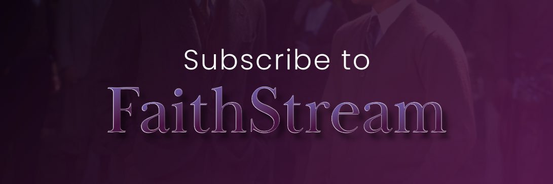 The Faith Stream banner