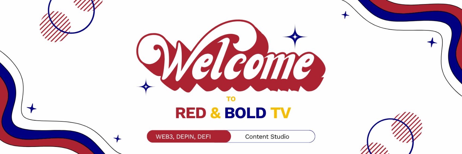 Red & Bold TV banner