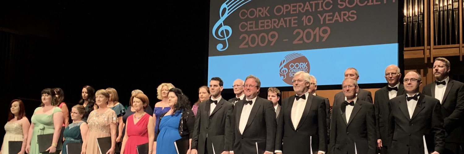 Cork Operatic Society banner