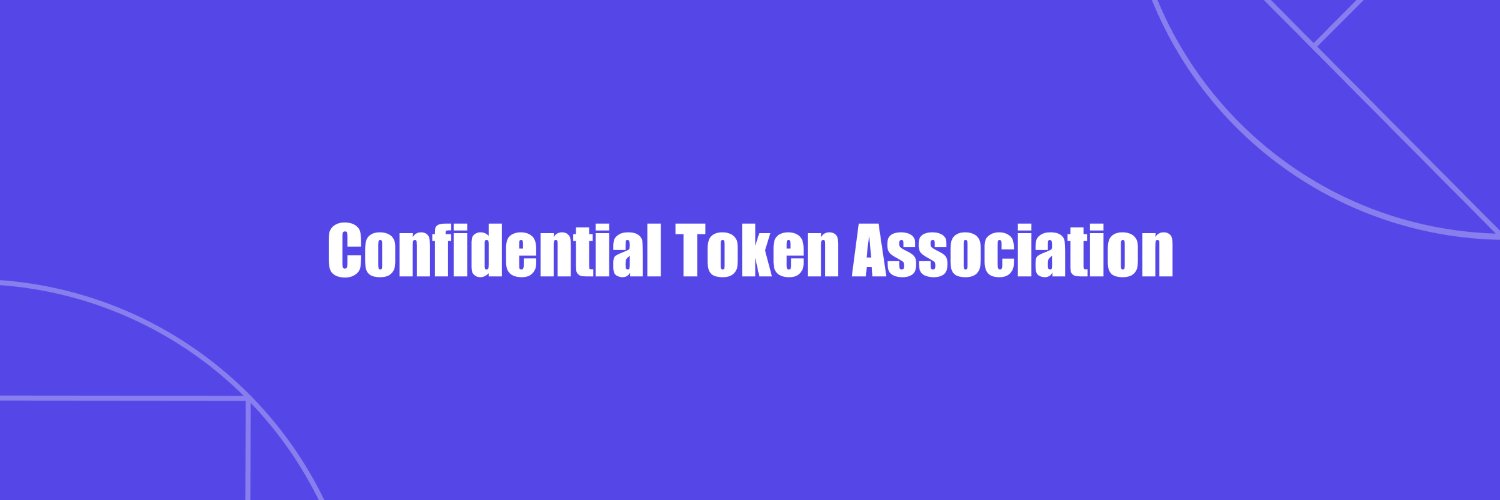 Confidential Token Association's banner