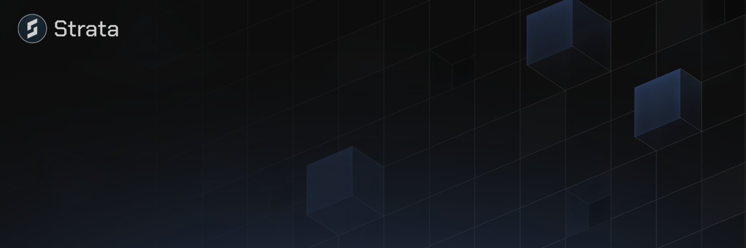 Strata's banner