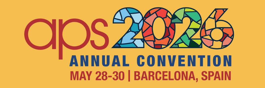 Association for Psychological Science banner