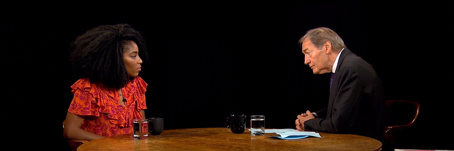 Charlie Rose Show banner