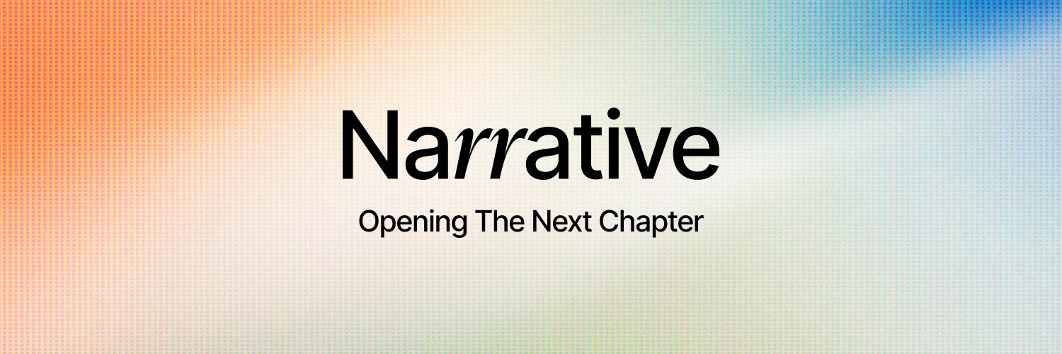 Narrative banner