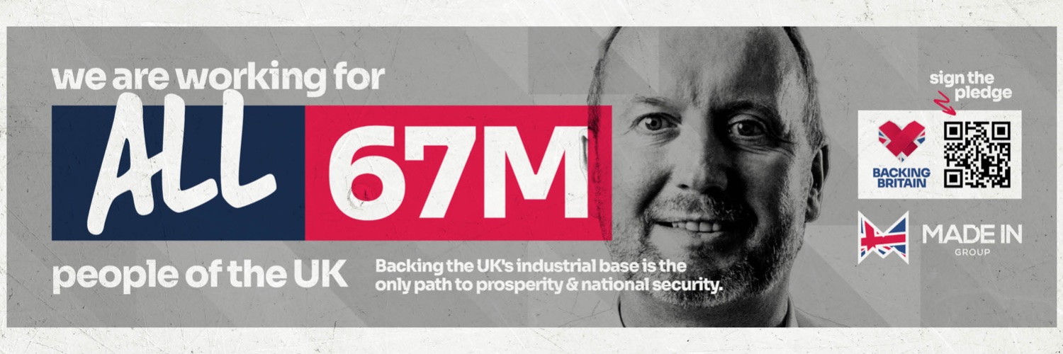 Backing Britain Campaign banner