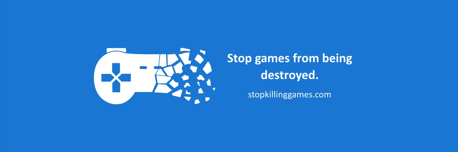 Stop Killing Games Official's banner