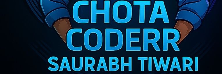 chotacoderr's profile banner image