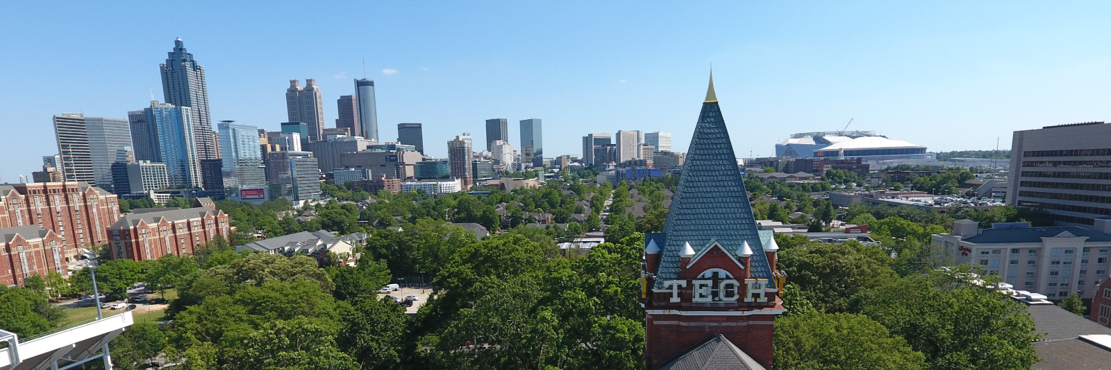 Georgia Tech's banner