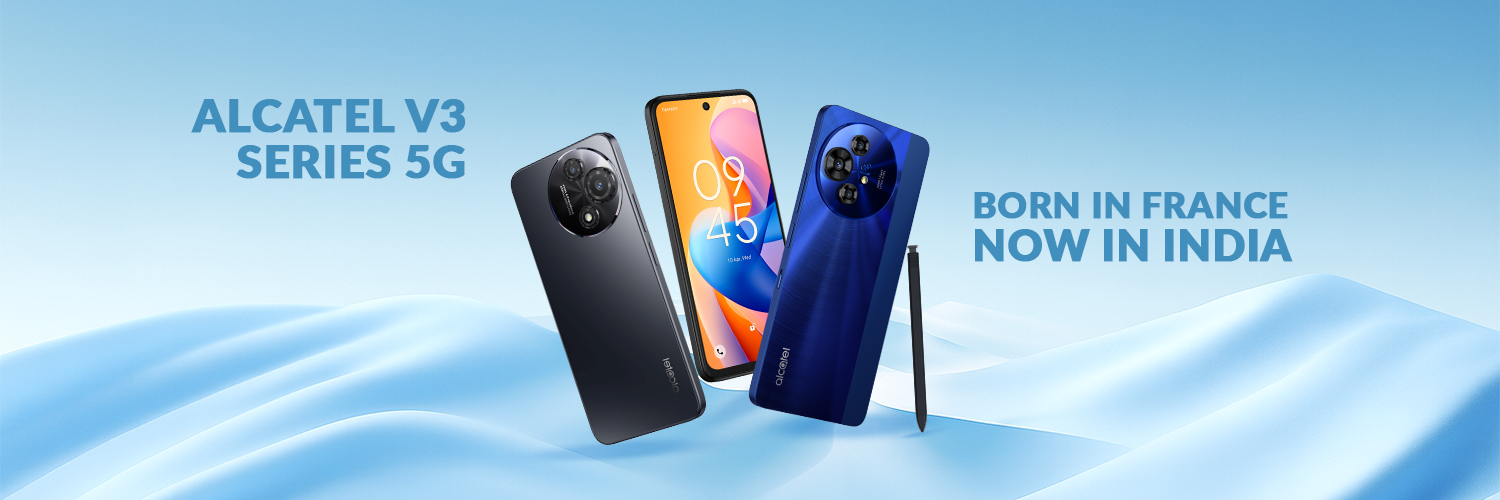 Alcatel India Official banner