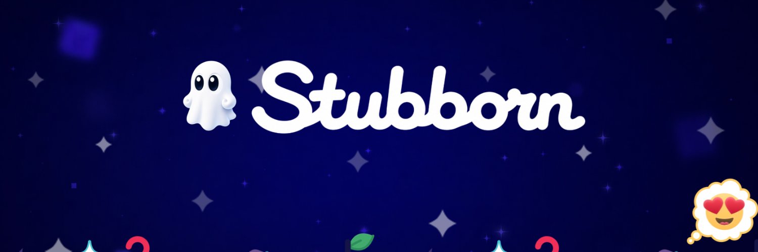 Stubborn aka Better Amino banner