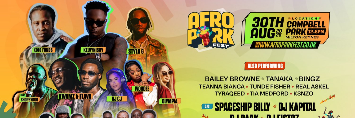 afroparkfestuk's profile banner image