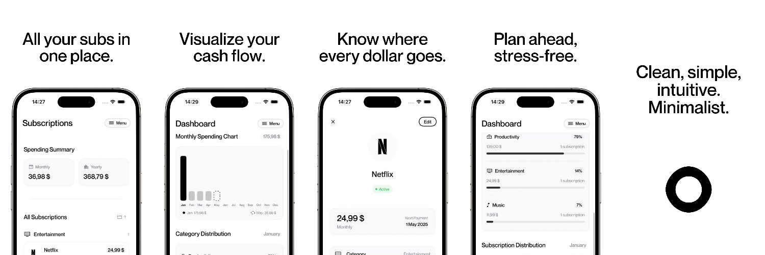 Kelo: Subscriptions & Finances banner