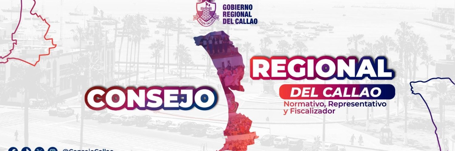 Consejo Regional Callao banner