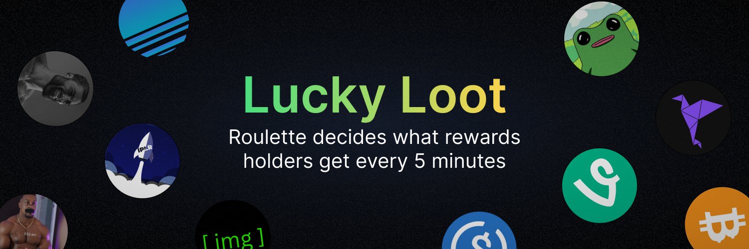 LuckyLootSol's profile banner image