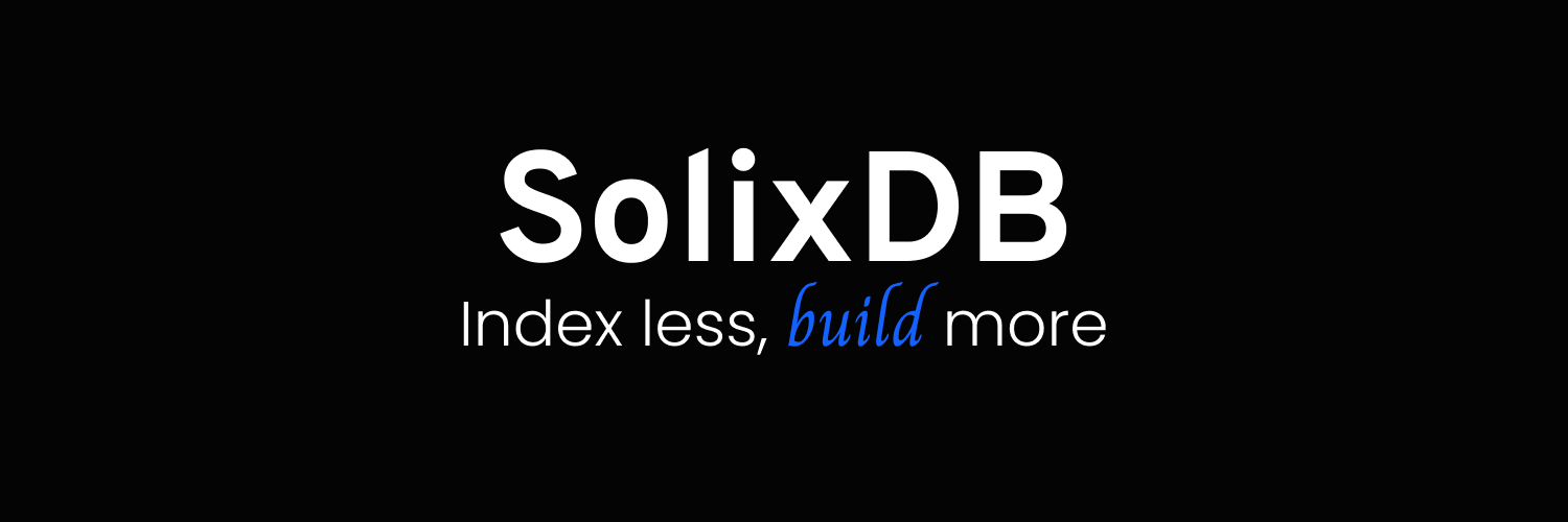 solixdb's profile banner image